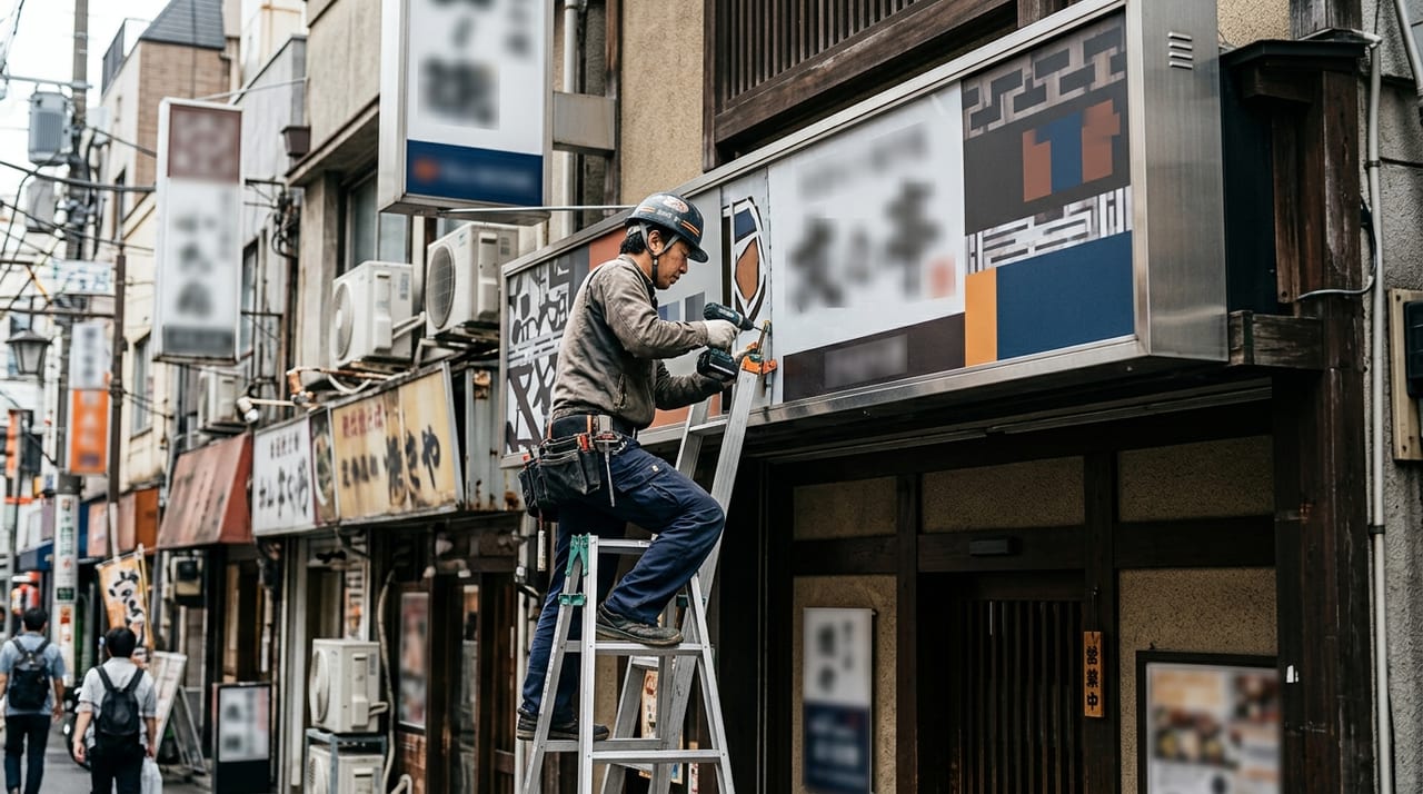 理容室・床屋の看板戦略｜集客力と親しみやすさを両立するサイン計画